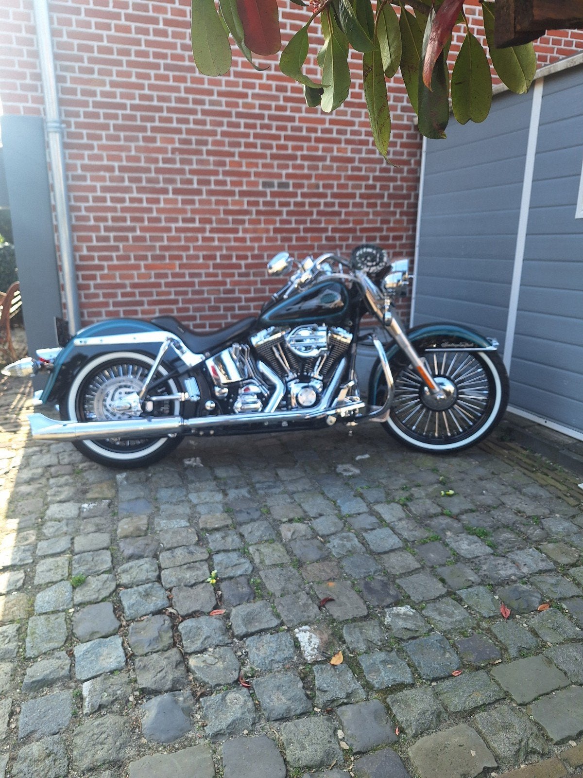 big spoke wielen 18 21 touring softail harley, Motoren, Particulier