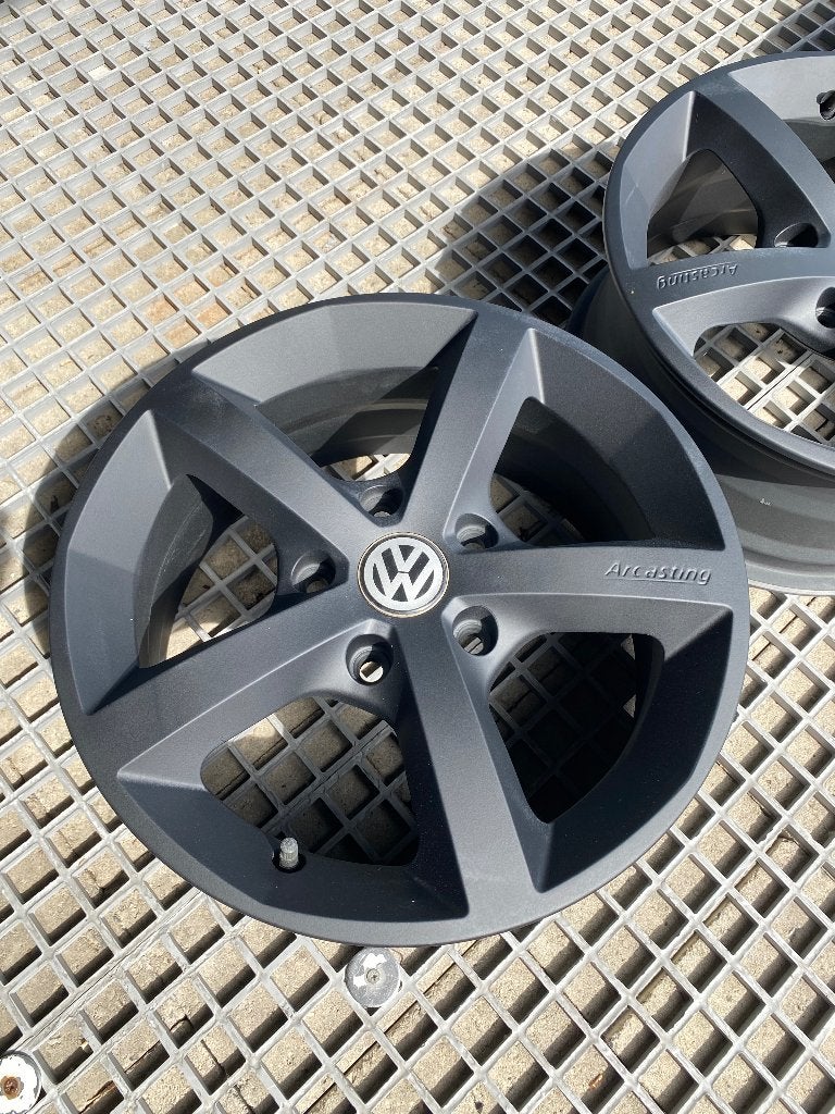 Volkswagen Transporter aluminium velgen, Auto-onderdelen, Banden en Velgen, Velg(en), Winterbanden, 16 inch, 225 mm, Bestelwagen