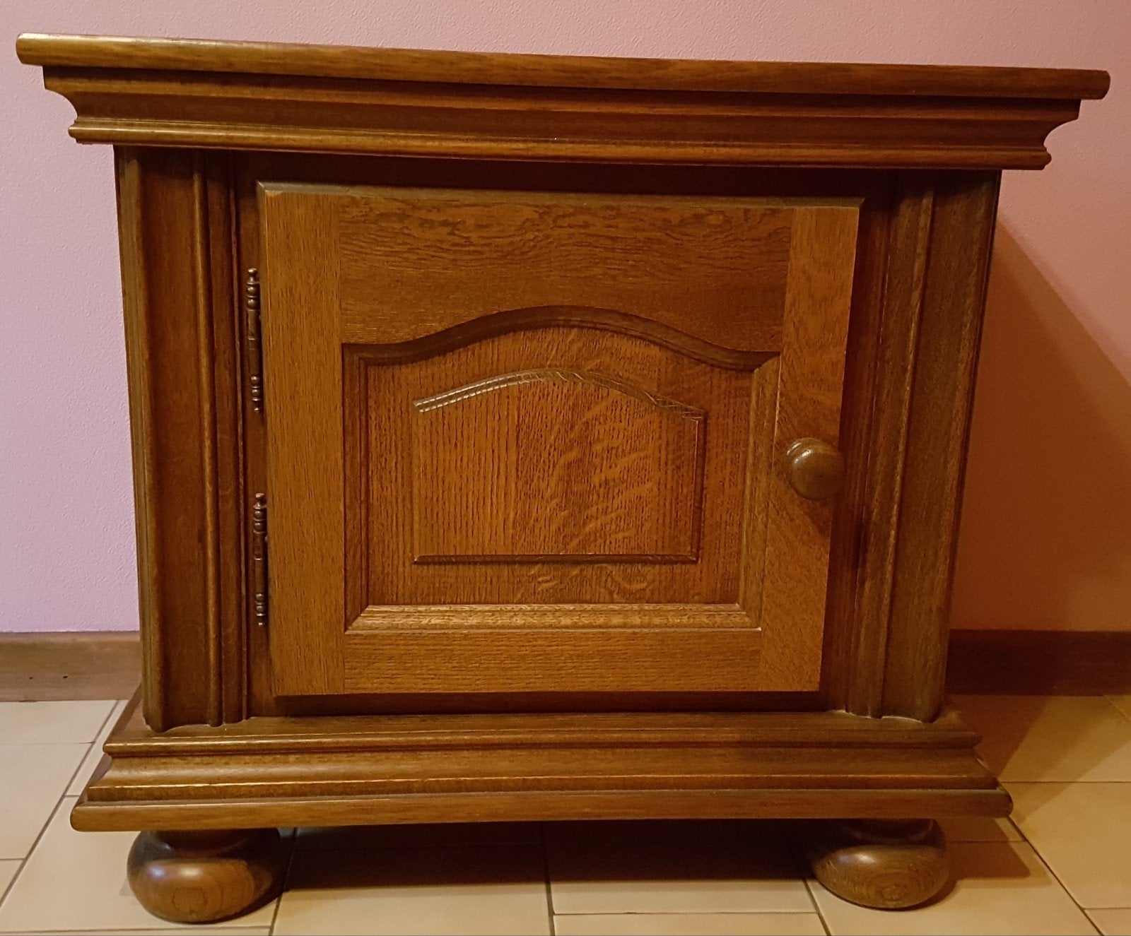 Houten nachtkastjes – set van 2 – klassieke stijl, Antiek en Kunst, Ophalen