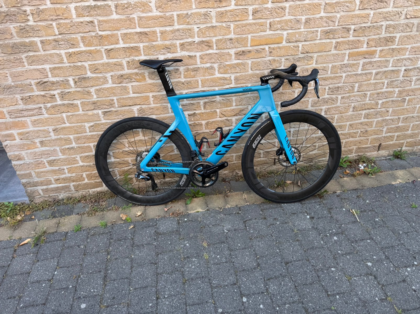 Canyon Aeroad CFR 2022 MVDP BlueDura-Ace Di2, Powermeter, Fietsen en Brommers, Ophalen, Zo goed als nieuw