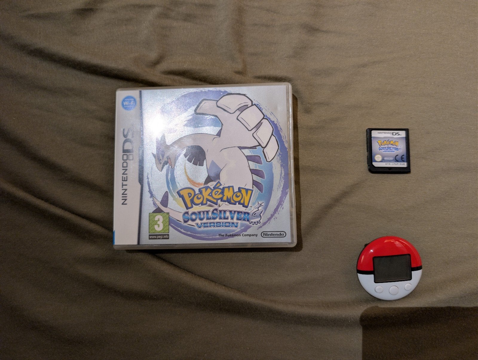 Pokémon SoulSilver Version (Nintendo DS) + Pokéwalker - Comp, Games en Spelcomputers, Ophalen, Online, 1 speler, Zo goed als nieuw