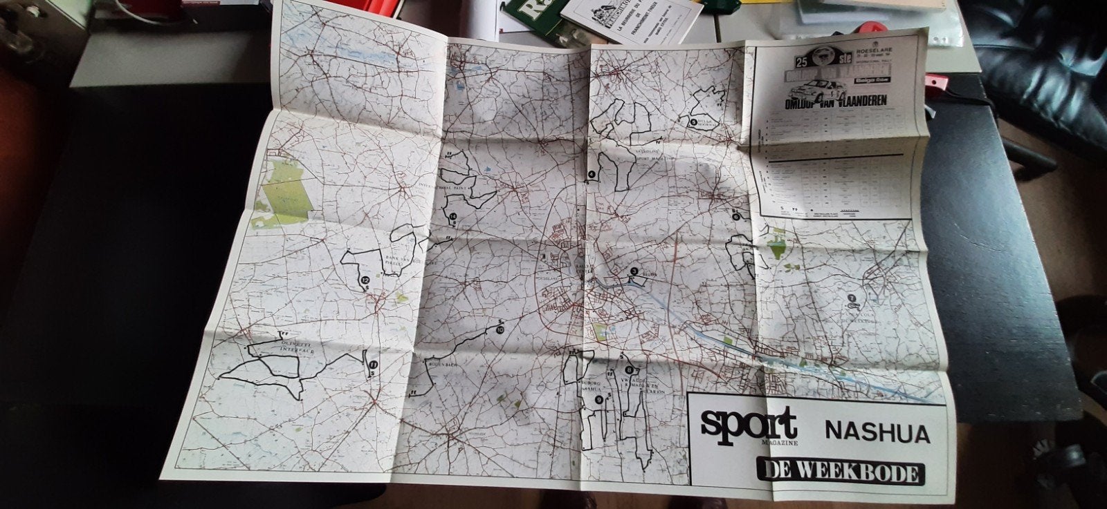 Omloop van Vlaanderen  1984 overzicht, Ophalen of Verzenden, Nieuw