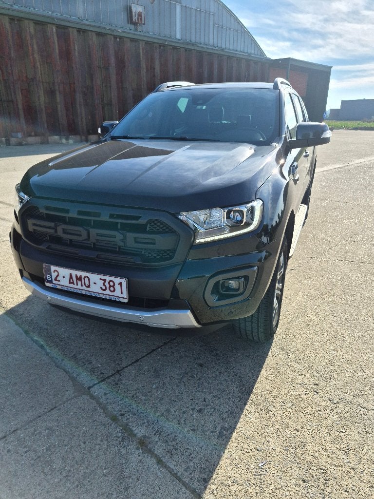 Ford Ranger Wildtrack BI Turbo Double Cab 2.0, Autos, Cuir, Noir, Particulier, Quatre roues motrices / 4X4