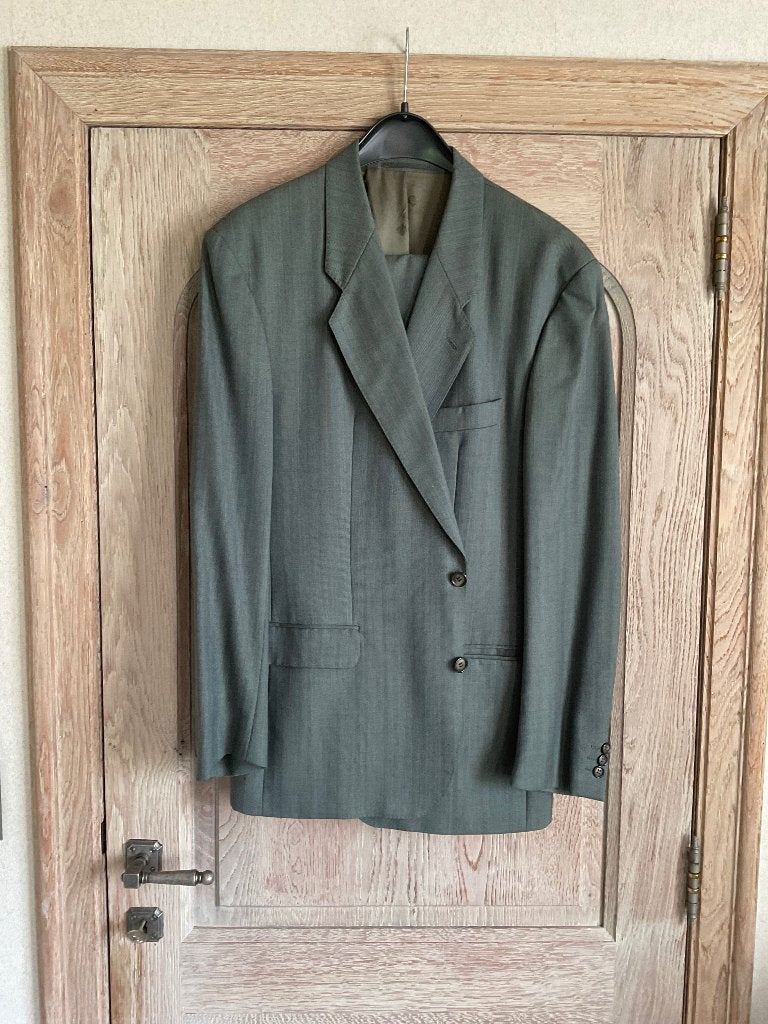Herenkostuum, Kleding | Heren, Kostuums en vesten, Ophalen, Zo goed als nieuw, Maat 52/54 (L)