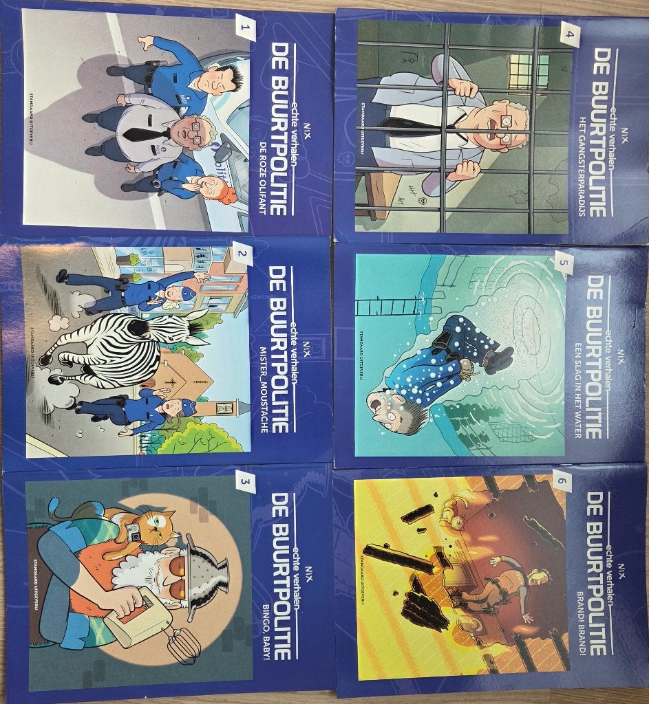 Strips van De buurtpolitie, Livres, Plusieurs BD, Enlèvement, Utilisé, Nix