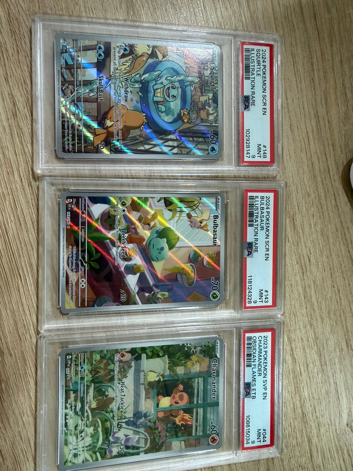 Mooie set PSA 9 slabs, Ophalen of Verzenden, Zo goed als nieuw