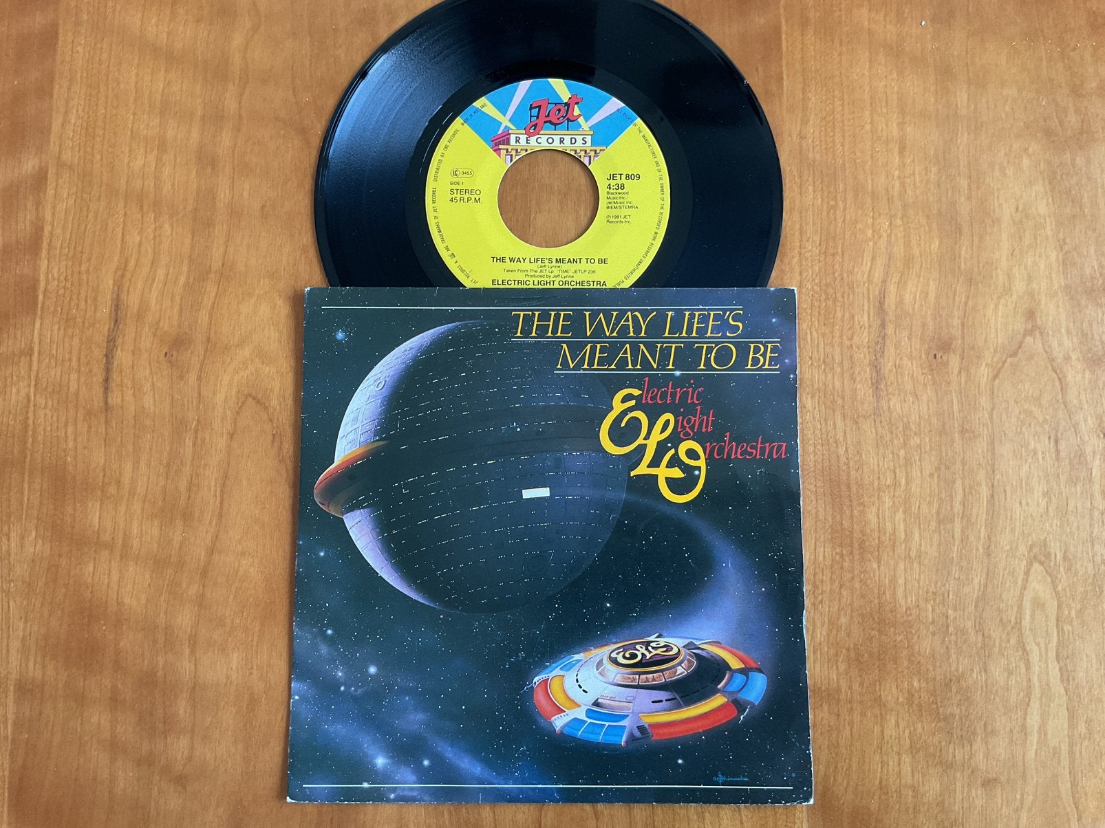ELO - The Way Life’s Meant To Be., CD & DVD, Vinyles Singles, Enlèvement ou Envoi, Utilisé