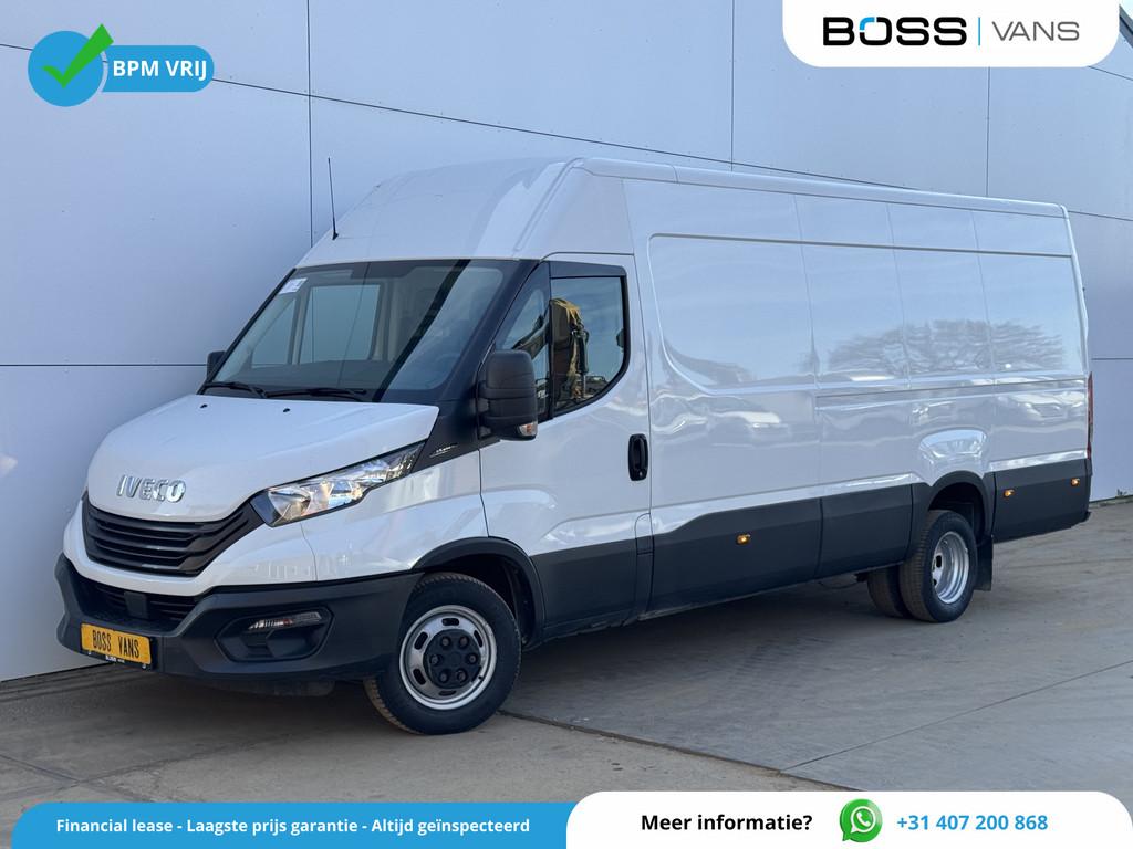 Iveco Daily 35C14 2.3 L3H2 Dubbellucht Airco Cruise Control, Gebruikt, Zwart, Iveco, Wit