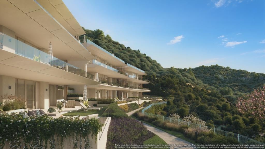 Penthouse vendre avec vue sur la montagne, Marbella, Espagne, 145 m², Appartement, Marbella, Espagne