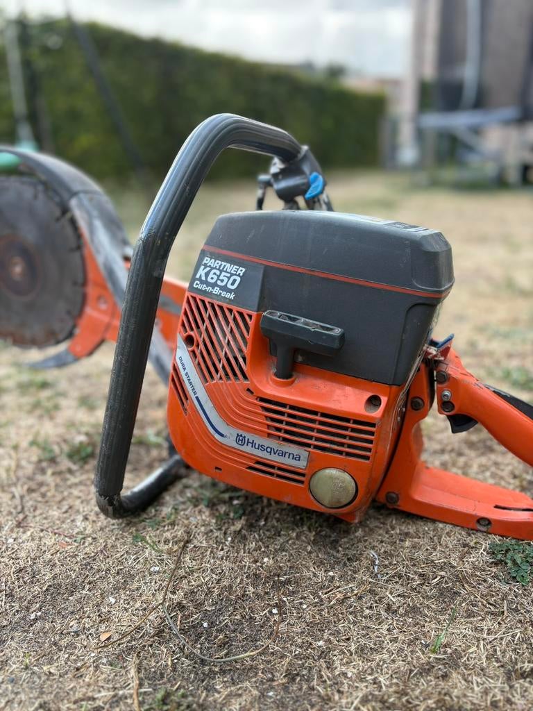 Doorslijper Husqvarna, Ophalen, Gebruikt