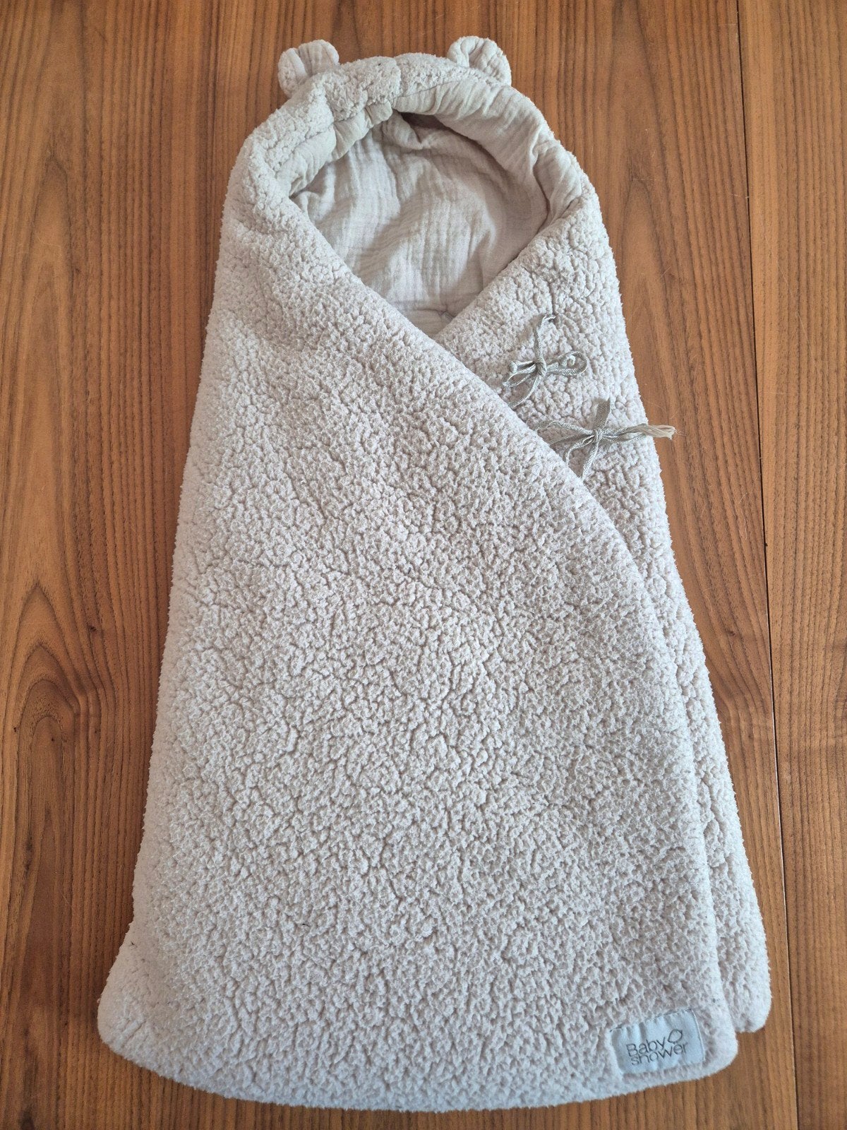 Wikkeldeken merk Babyshower voor new born, Ophalen, Gebruikt, Overige merken, Beige