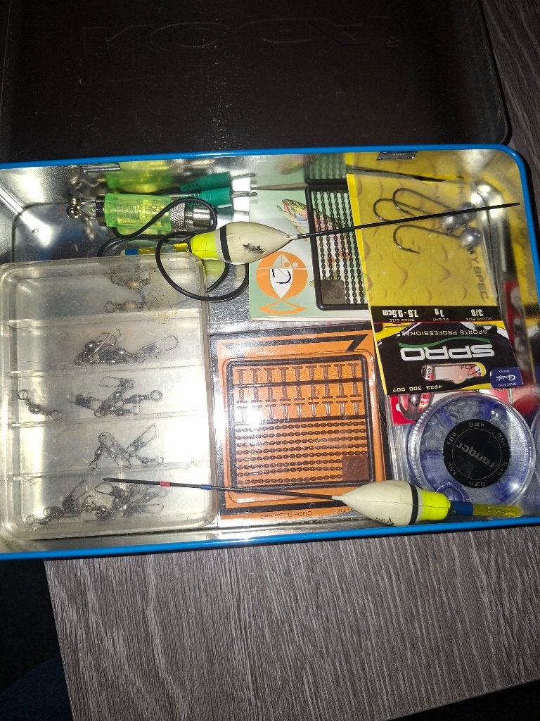 Vis gerief, Ophalen, Zo goed als nieuw, Complete set
