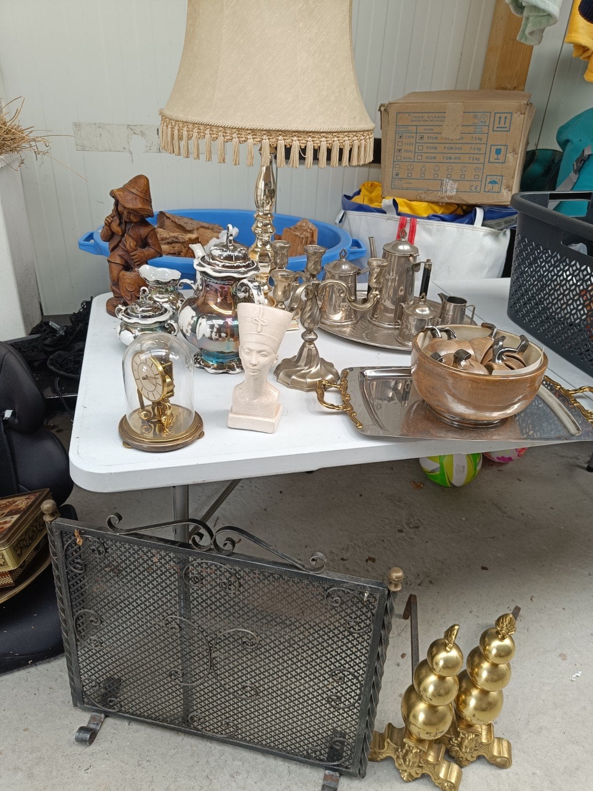 antiek alles te koop, Enlèvement