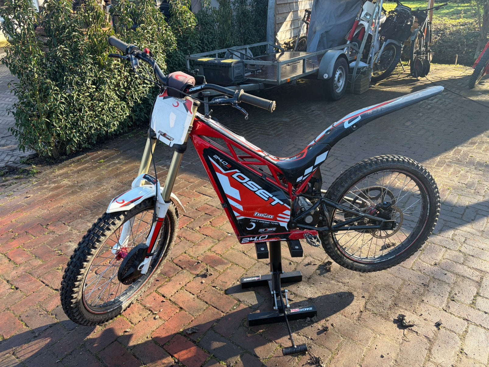 Oset 24 inch electrische trialmotor, Ophalen, Gebruikt