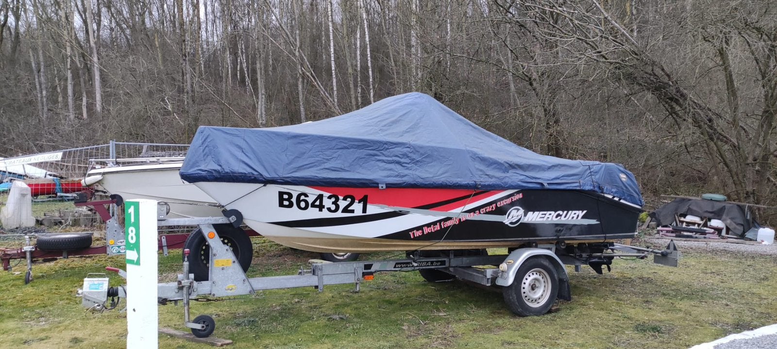 Bateau de plaisance, Sports nautiques & Bateaux, Enlèvement, Comme neuf