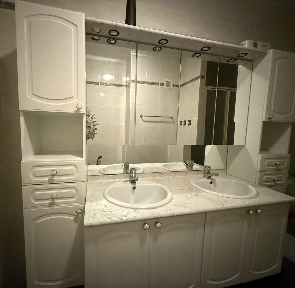 Armoire salle de bain, Maison & Meubles, Avec porte(s), 200 à 250 cm, Enlèvement, Utilisé