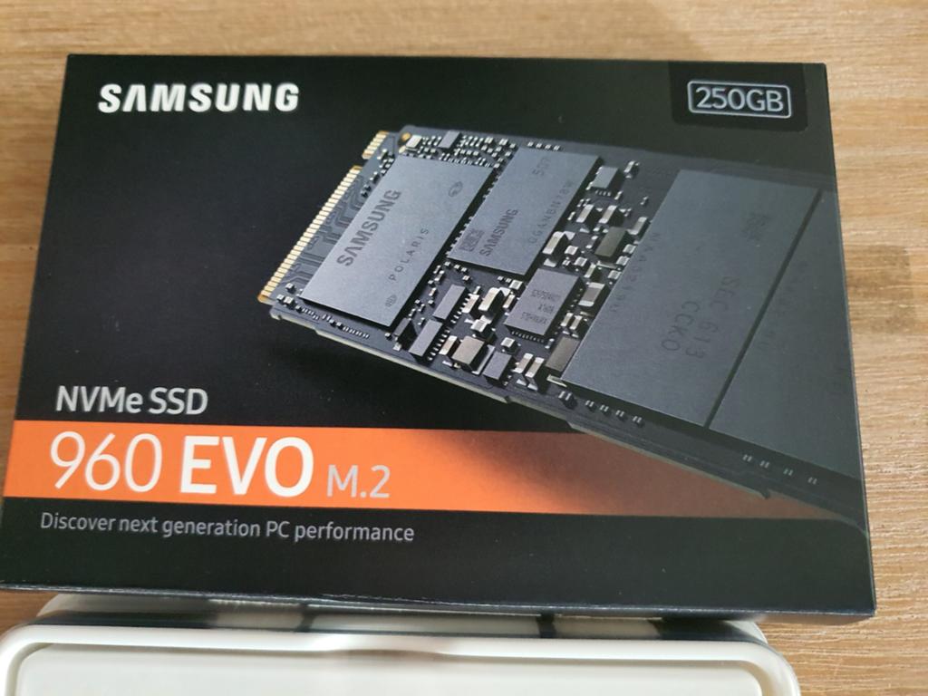 Samsung nvme M2 ssd 960EVO 250gb, Computers en Software, Harde schijven, Ophalen, SSD