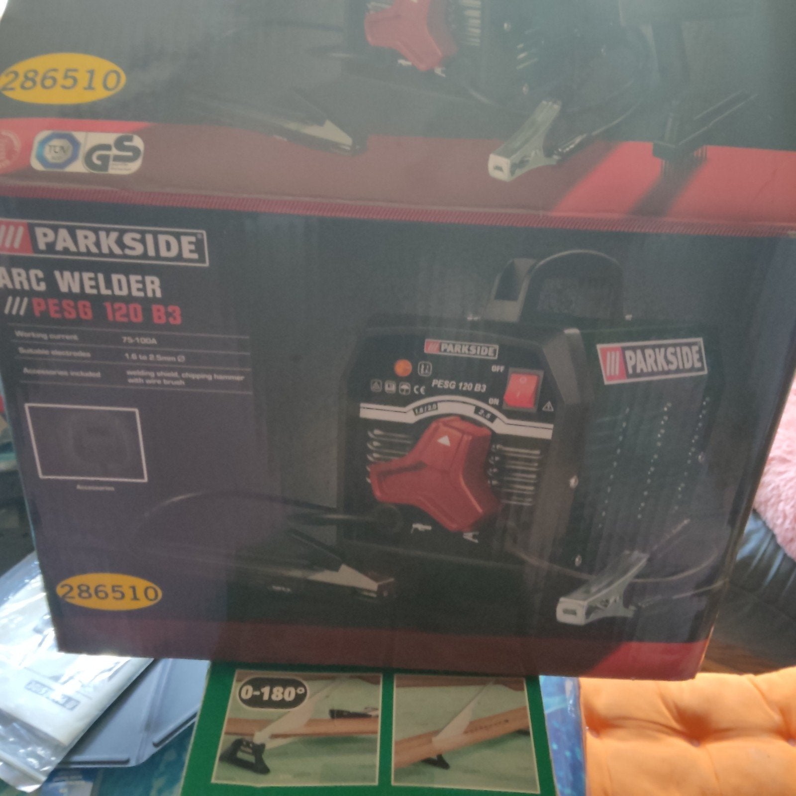 Te koop Parkside lasapparaat gebruikt in nieuwstaat., Ophalen, Zo goed als nieuw, 150 tot 250 ampère, Elektroden