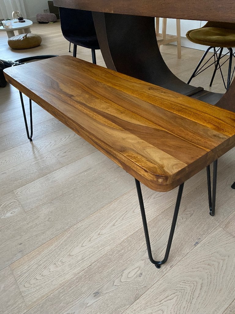 Houten bank voor binnen, Antiek en Kunst, Ophalen