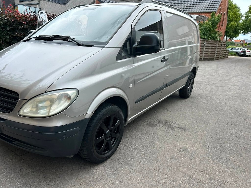 mercedes vito #bj 2010# bj 2009 !!187 000km!! gekeurd, Auto's, 4 zetels, Zwart, Bedrijf, Zilver of Grijs