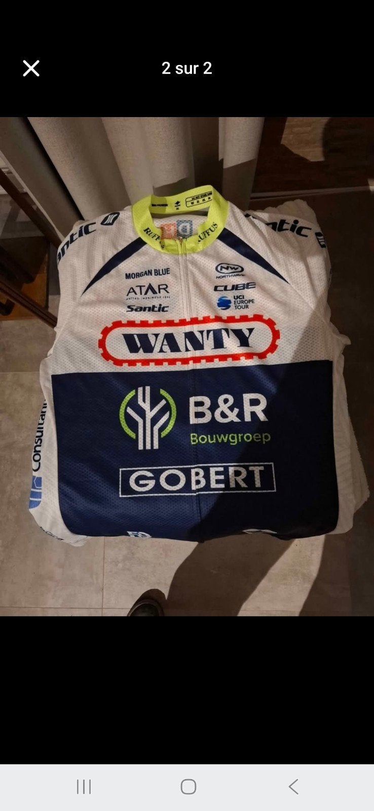 vareuse officielle tour de france 2023, Enlèvement, Neuf, Groupe wanty gobert