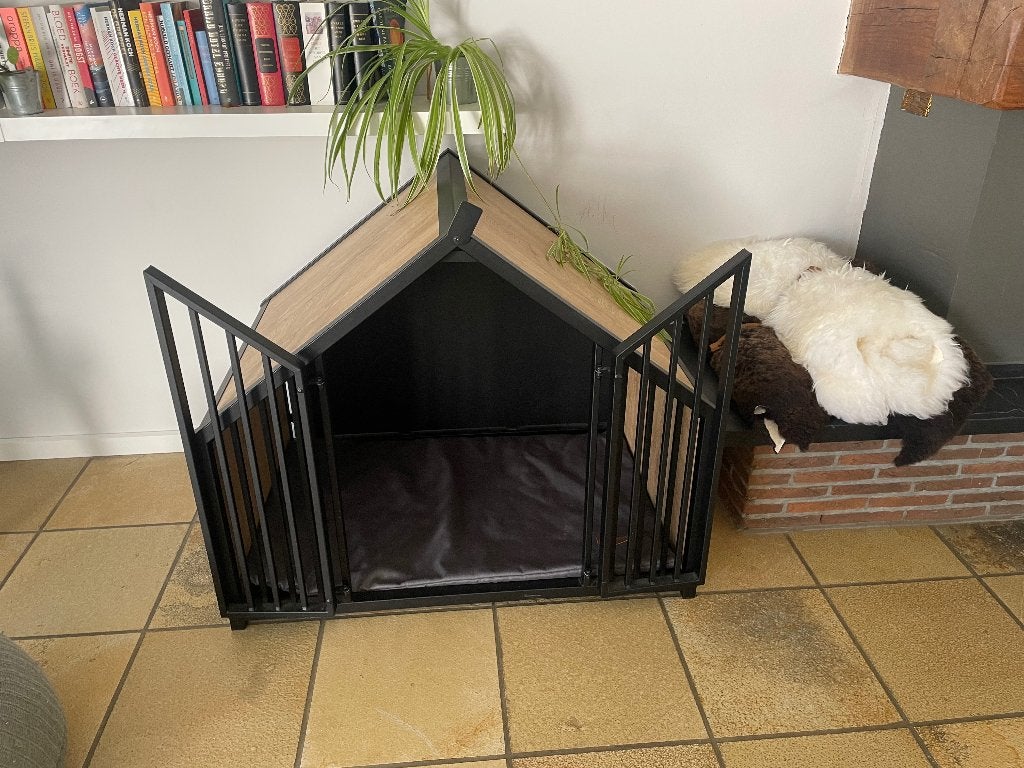 Bench / hondenhuis, Dieren en Toebehoren, Ophalen, Zo goed als nieuw