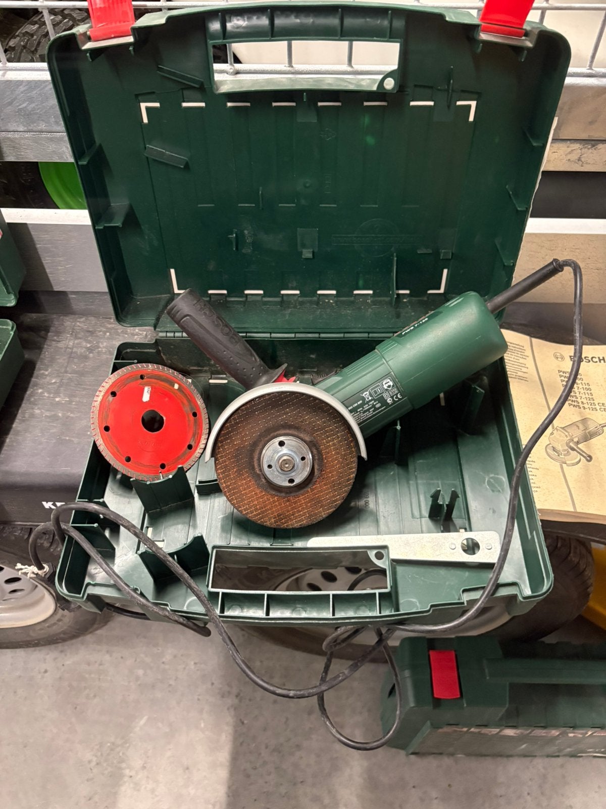 Bosch PWS 7-125, Ophalen, Zo goed als nieuw