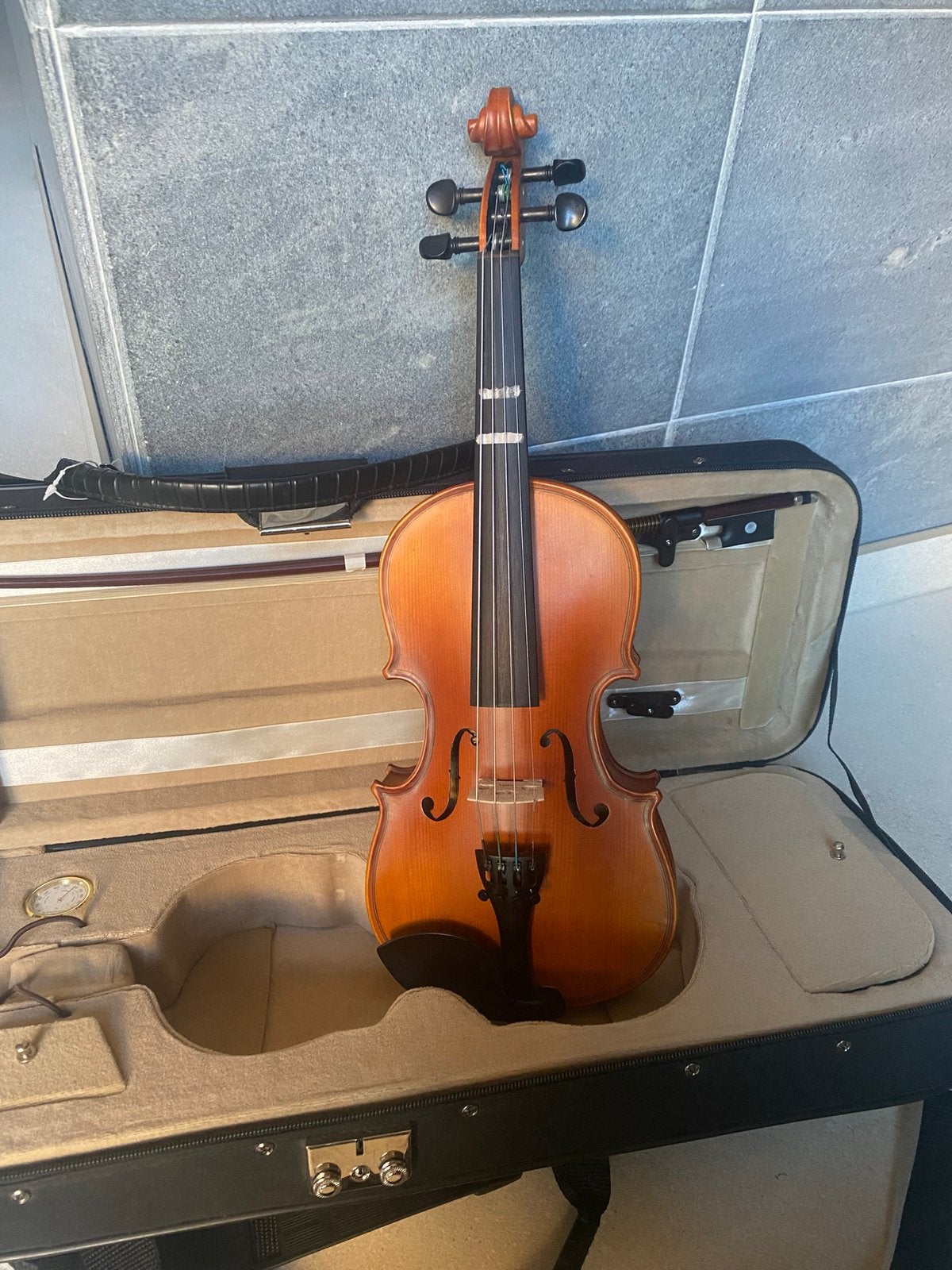 À vendre – Violon d’apprentissage 1/4 Sander Dynasty SV-4, Musique & Instruments, Enlèvement, Comme neuf, Violon
