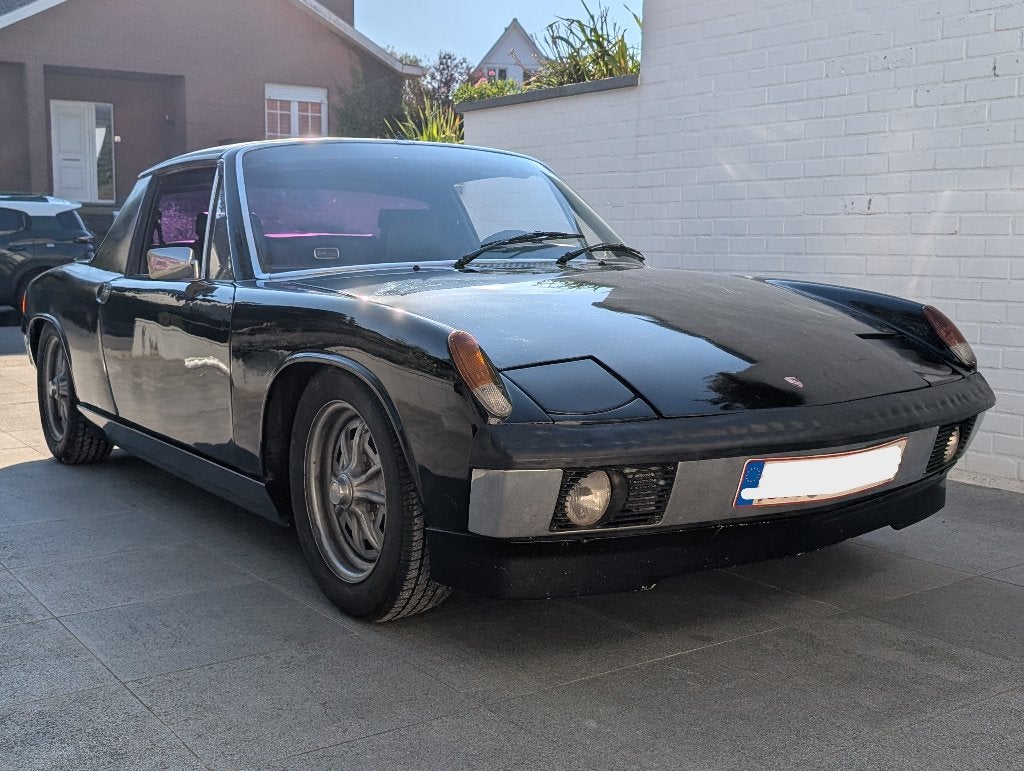 La Porsche 914/4 1,7l Targa n'est pas en état de rouler, Autos, Autres modèles, Achat, Boîte manuelle, Noir