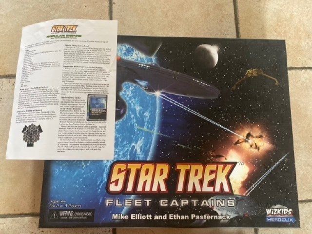 STAR TREK FLEET CAPTAINS + ROMULAN EMPIRE expansion - RARE, Envoi