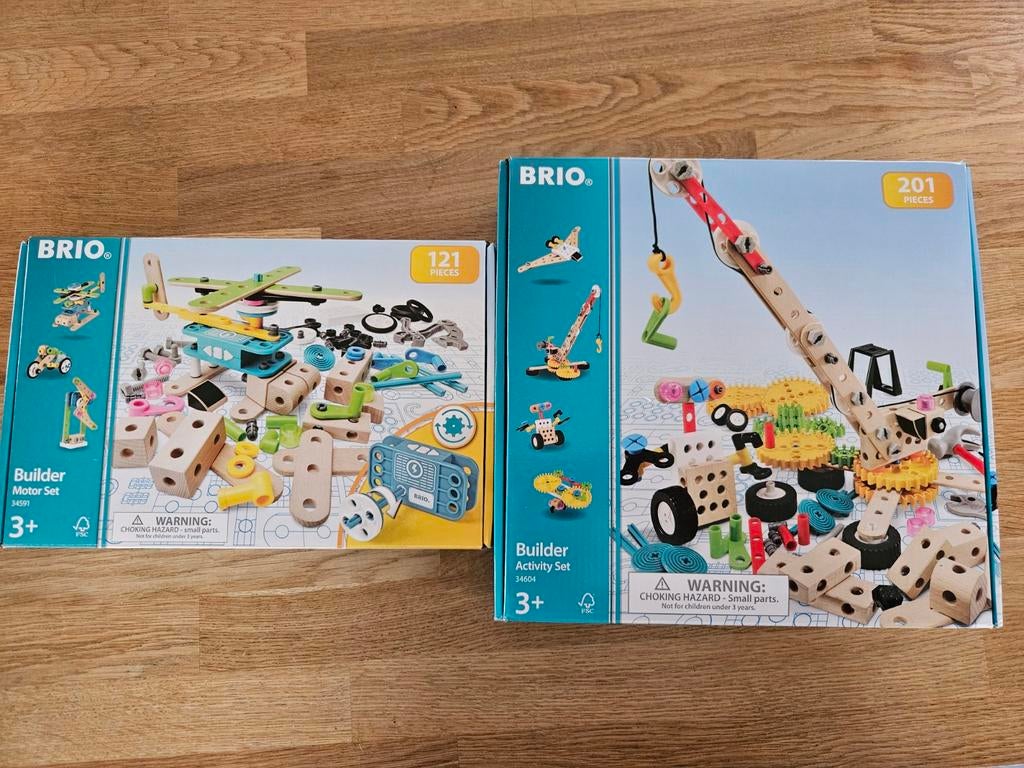 2 Brio builder sets, Ophalen