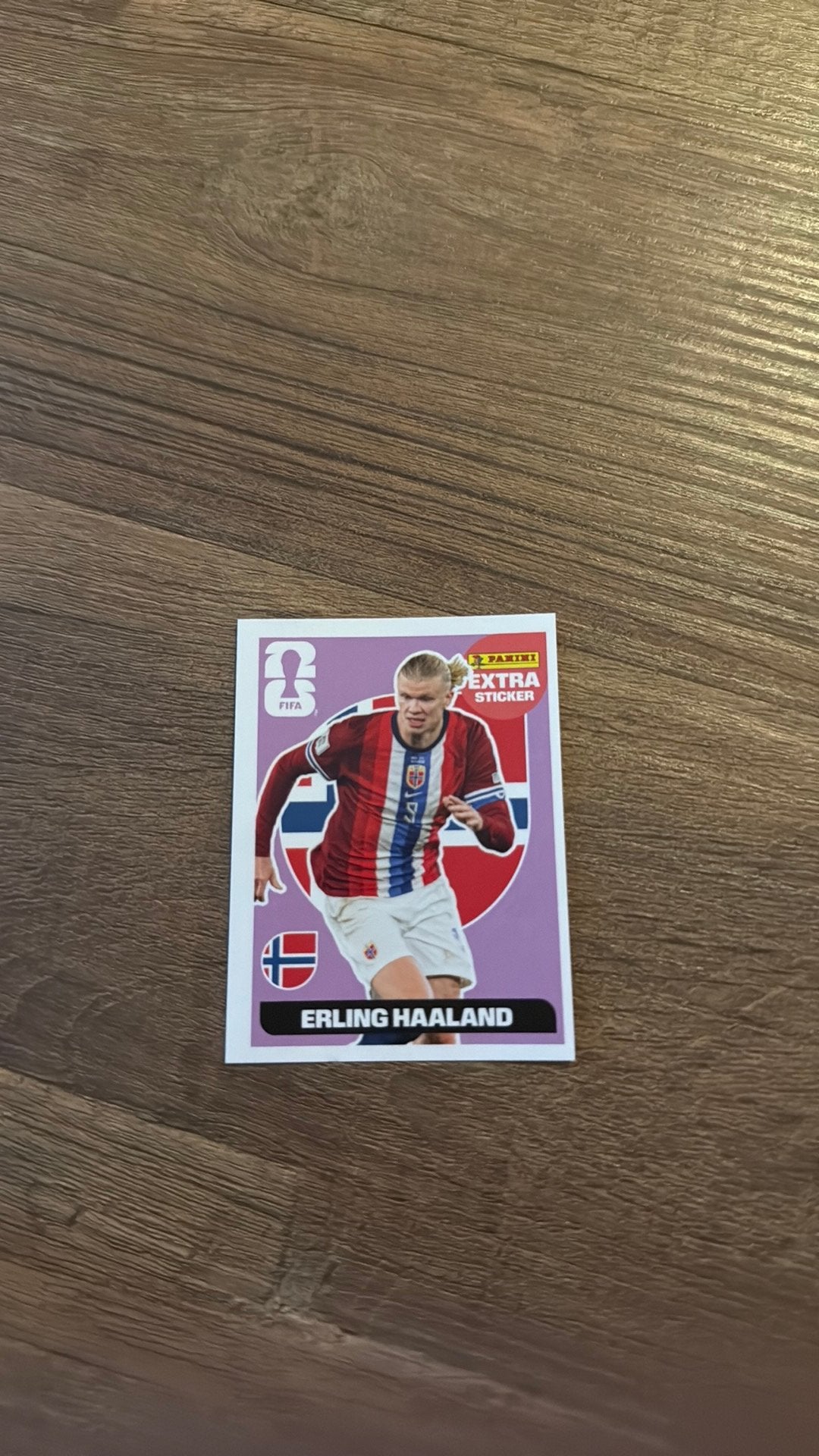 Extra sticker erling haaland, Ophalen, Zo goed als nieuw