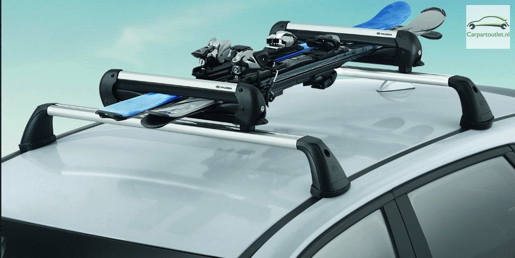 Skidragers 4 ski's of 2 snowboards dakdrager Hyundai 99701AD, Auto diversen, Dakdragers, -, -, Nieuw, Ophalen of Verzenden