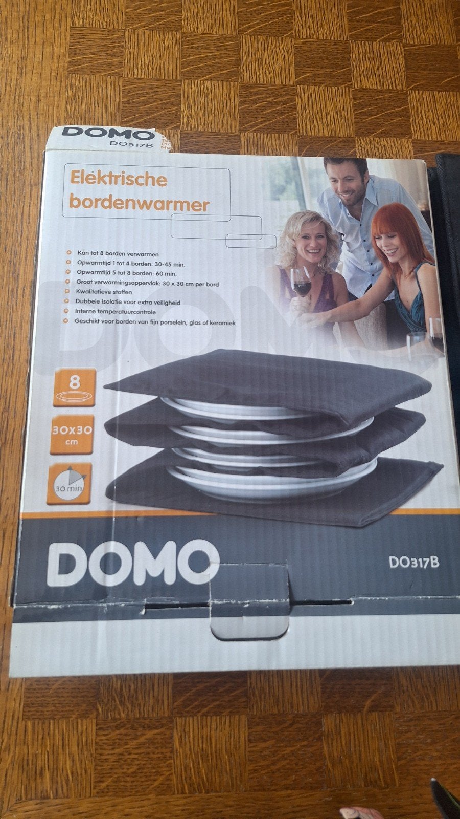bordenwarmer nieuw domo, Elektronische apparatuur, Ophalen, Nieuw
