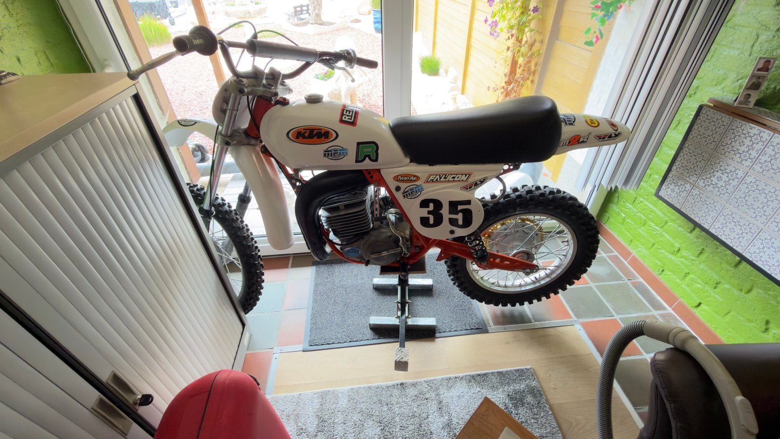 KTM Twinshock Oldtimer Crossmotor –  / Zeer nette staat, Enlèvement, Utilisé