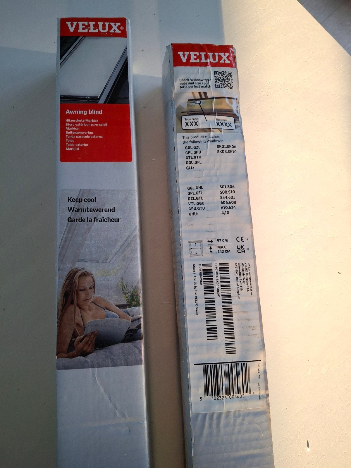 VELUX zonnewering NIEUW, Ophalen, Nieuw