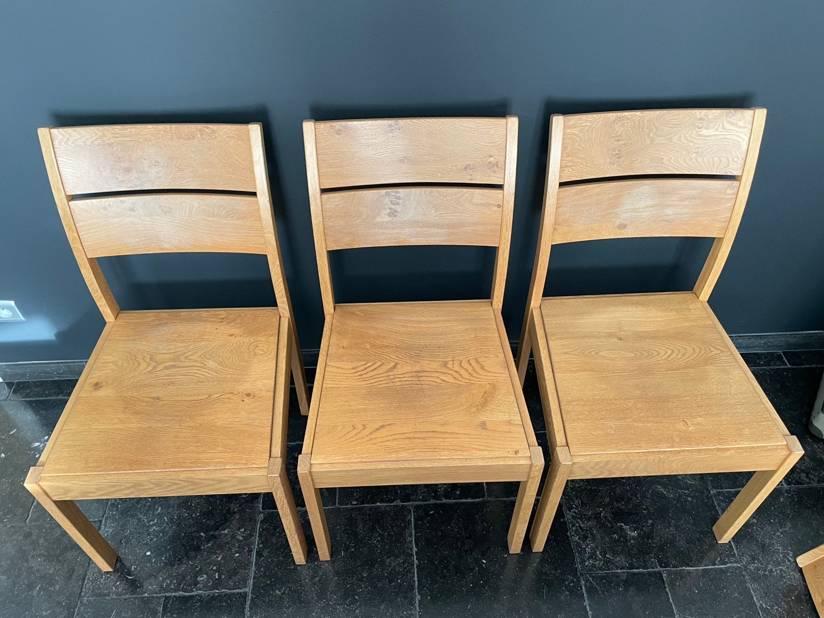 Stoelen eik, Maison & Meubles, Brun, Enlèvement, Bois, Modern