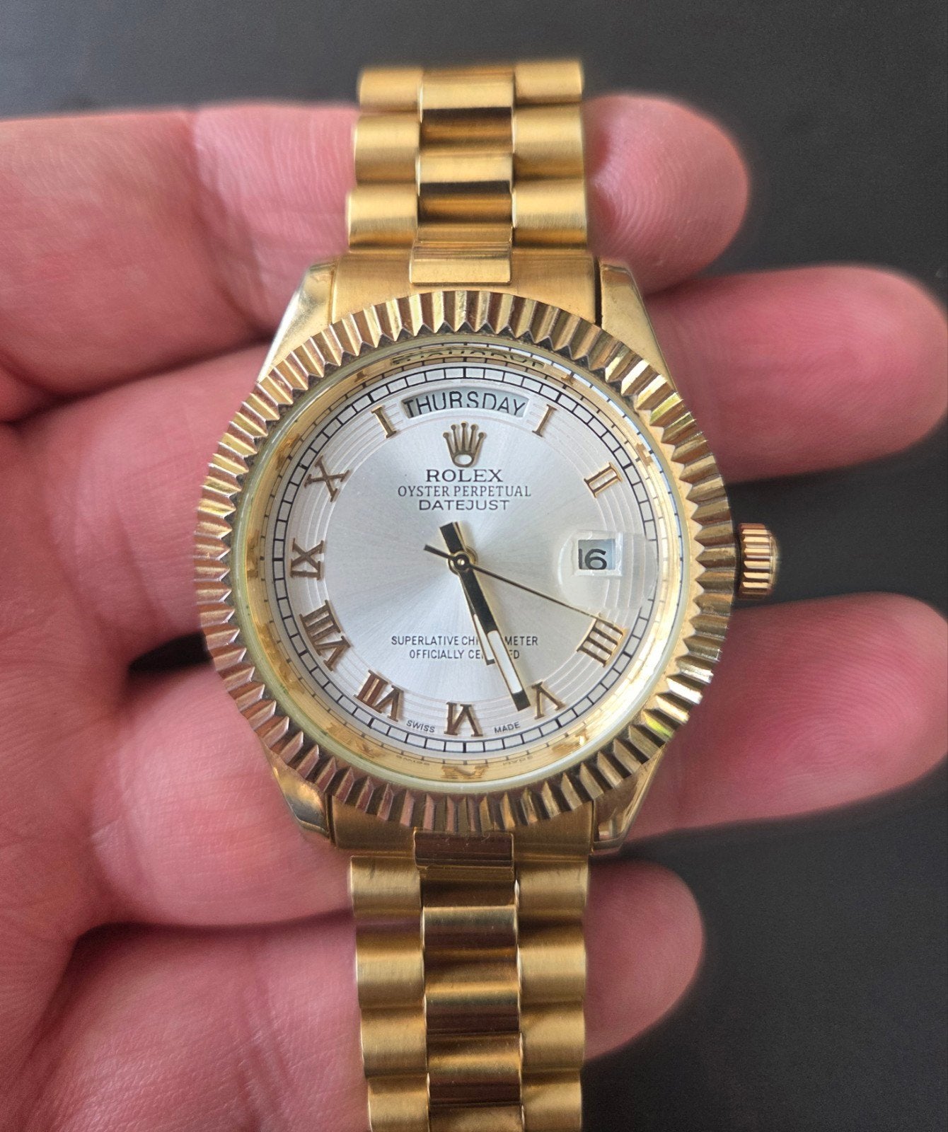 Nep Rolex automaat, Handtassen en Accessoires, Horloges | Heren, Ophalen of Verzenden, Rolex