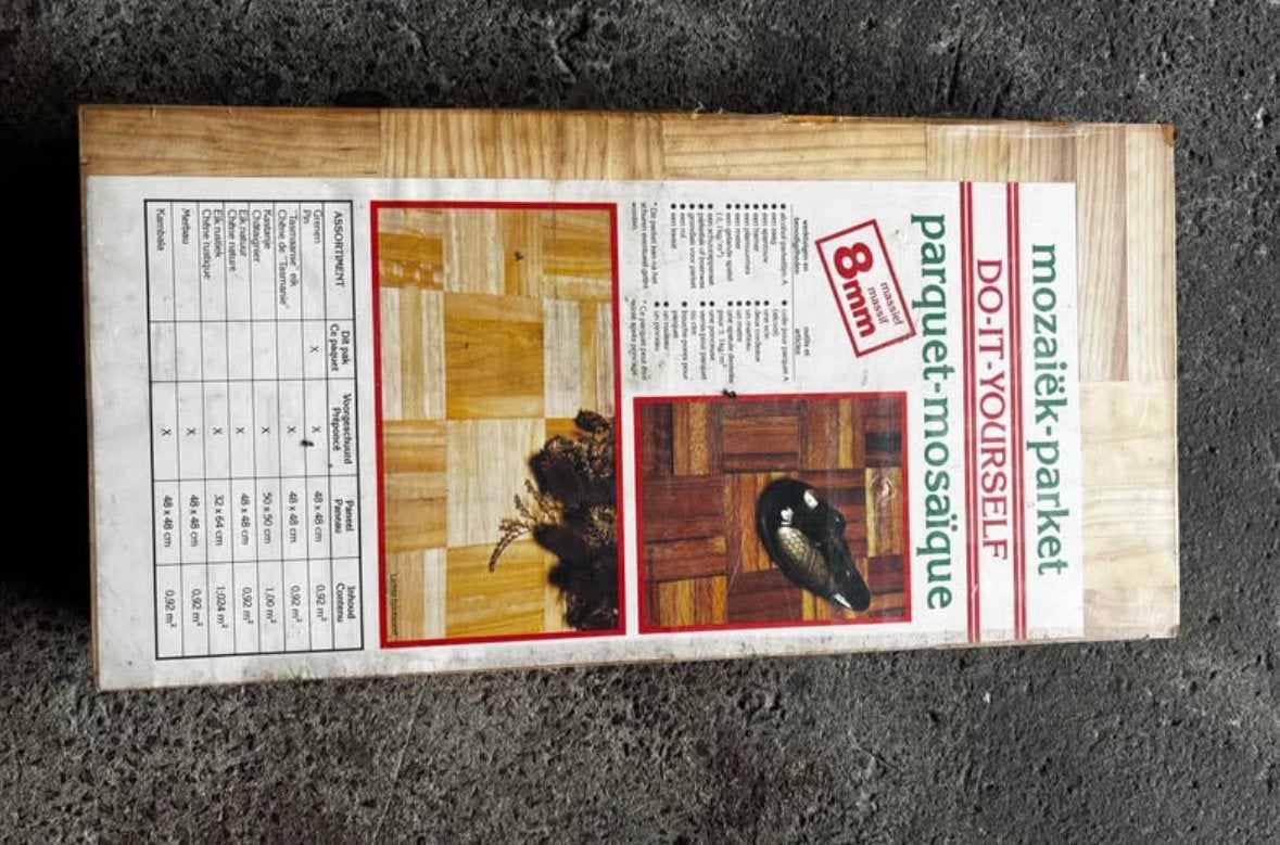 11 paquets de parquet-mosaïque, Bricolage & Construction, Quincaillerie & Fixations, Enlèvement ou Envoi