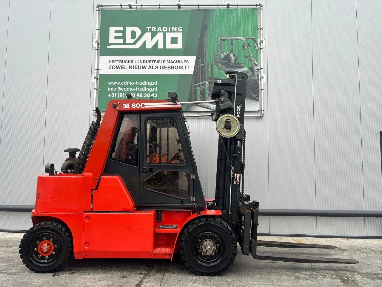 MORA M60 c Heftruck (bj 2003), Zakelijke goederen, Meer dan 4000 kg, LPG, Heftruck, MORA