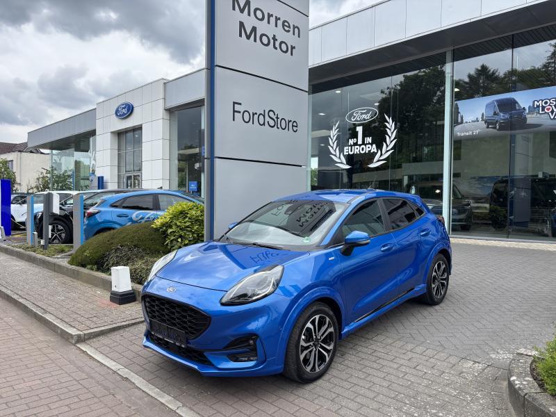 Ford Puma ST-LINE DESIGN MHEV Ecoboost 125PK OC3685 *00132*, 121 g/km, Puma, Blauw, Hybride Elektrisch/Benzine