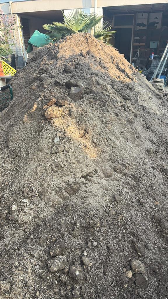 Zwarte zand, Tuin en Terras, Zand, Ophalen, Gebruikt