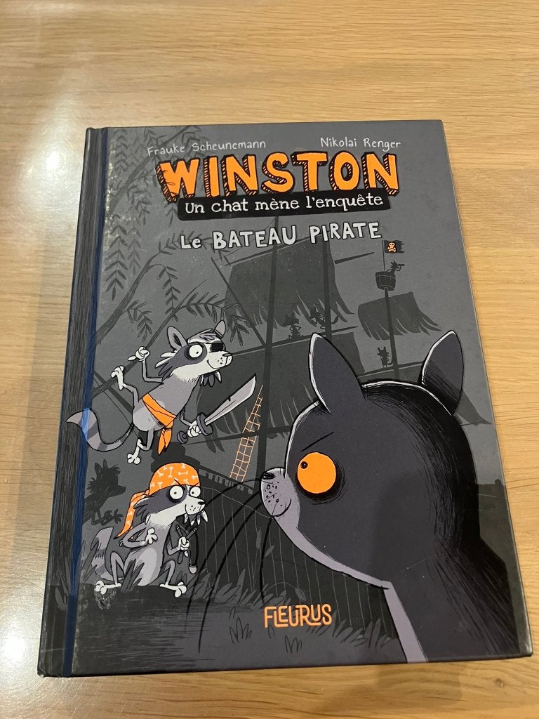 winston un chat mène l'enquête, Une BD, Enlèvement, Comme neuf