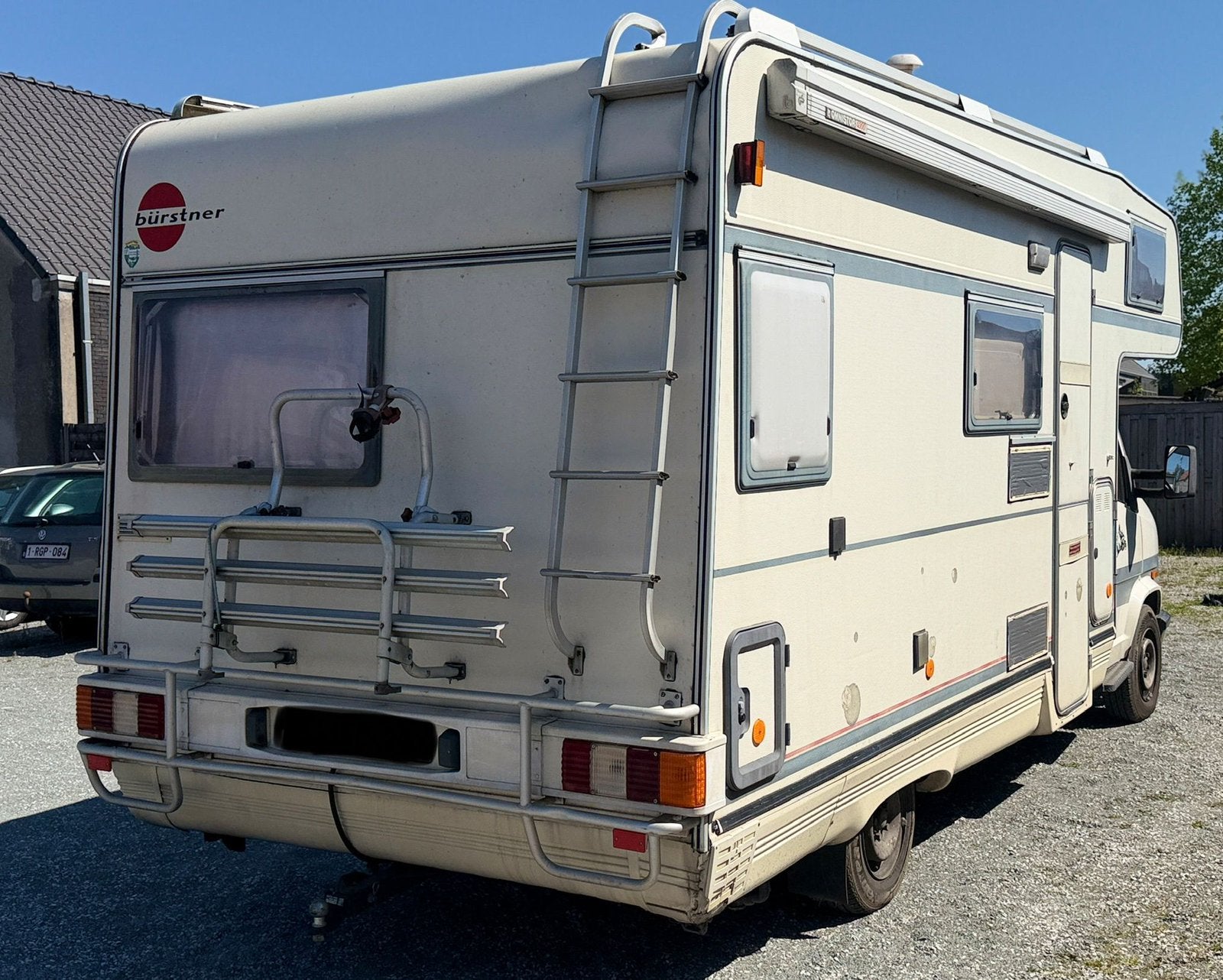 Fiat Ducato Bürstner 2.5D (1994) Oldtimer Mobilhome gekeurd!, Alkoof, Fiat, Douche, Bedrijf