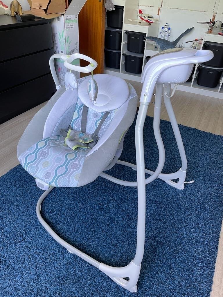 Ingenuity SimpleComfort balancelle bébé électrique, Enfants & Bébés, Autres marques, Enlèvement, Utilisé, Avec ceinture(s)
