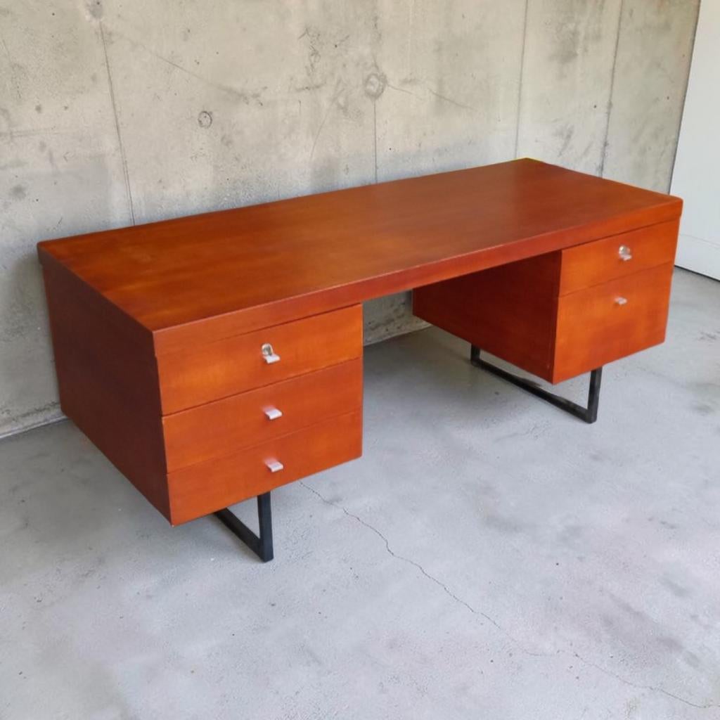 Vintage Pierre Guariche Meurop bureaumodel „Minister” 1960, Ophalen