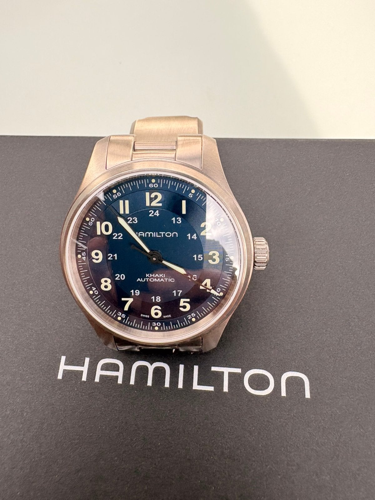 Hamilton Khaki Field, Ophalen, Zo goed als nieuw