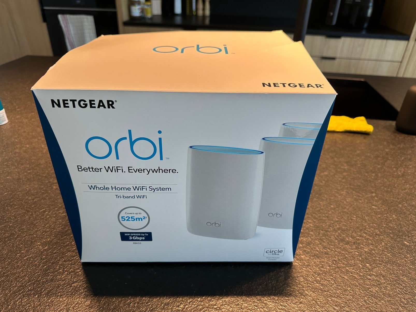 Netgear Orbi RBK53 mesh wifi, Ophalen of Verzenden, Zo goed als nieuw