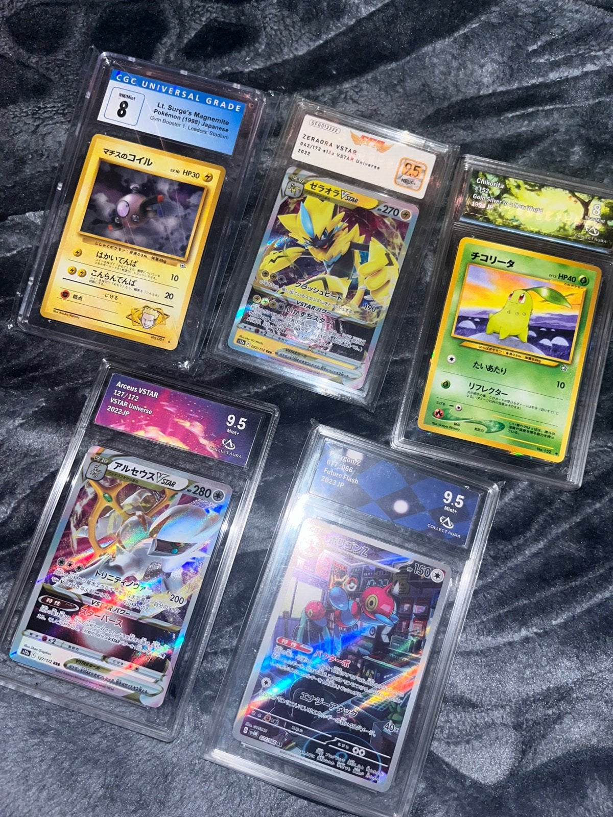Graded Pokémon Kaarten - Diverse Collectie, Ophalen of Verzenden, Zo goed als nieuw