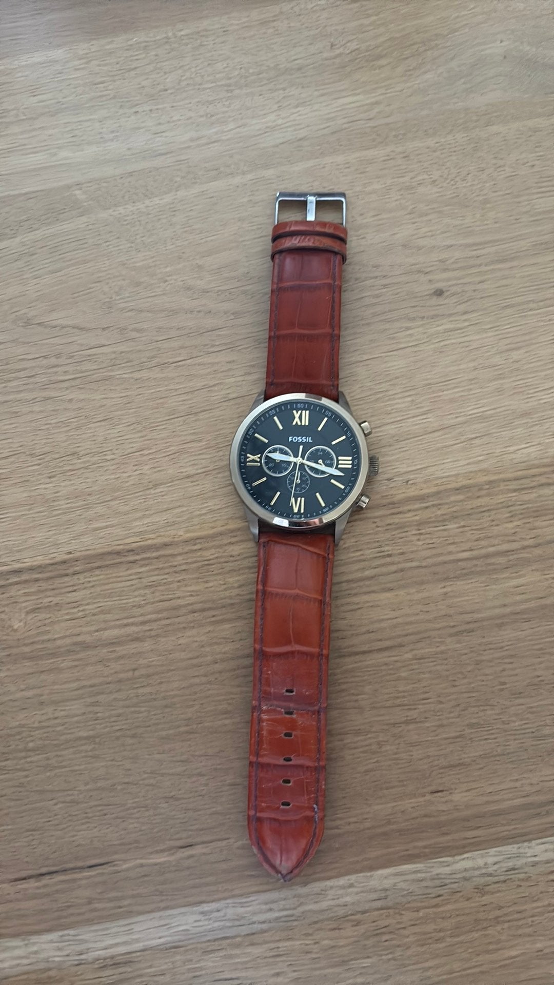 Fossil horloge, Enlèvement, Comme neuf, Montre-bracelet